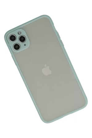 Apple iPhone 12 Pro Kılıf Montreal Silikon Kapak - Turkuaz