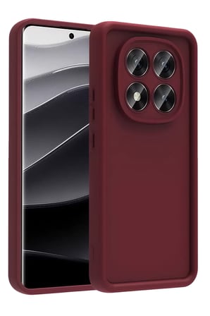 Xiaomi Redmi Note 15 4G Viera Silikon - Bordo