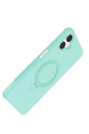 Samsung Galaxy A06 Regal Magsafe Standlı Kapak - Su Yeşili