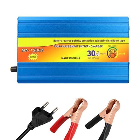 MA-1230A 12 Volt - 30 Amper Dört Fazlı Akıllı Akü Şarj Cihazı