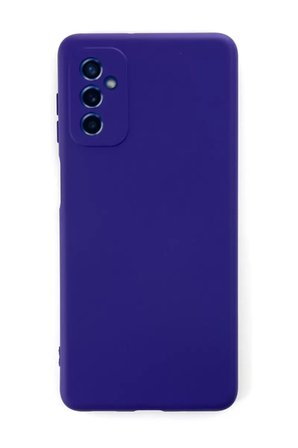 Samsung Galaxy M52 5G Kılıf Nano içi Kadife Silikon - Mor