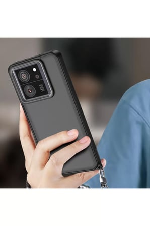 Xiaomi Mi 13T Kılıf Elegant Kapak - Pudra