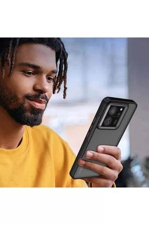 Xiaomi Mi 13T Kılıf Elegant Kapak - Pudra
