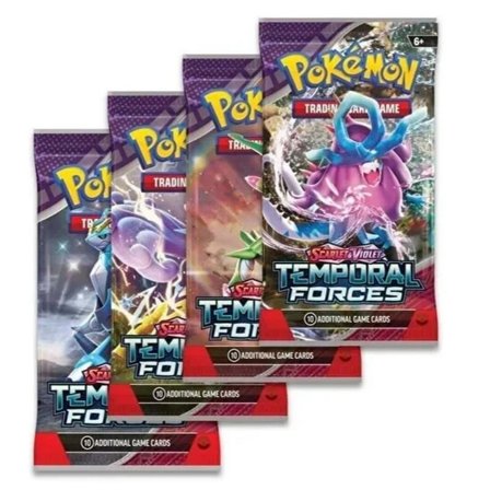 ErturkStore Pokémon Temporal Forces Scarlet & Violet Oyun Kartları