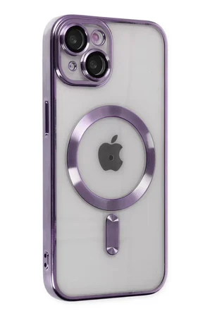 Apple iPhone 14 Kılıf Kross Magneticsafe Kapak - Mor