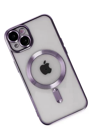 Apple iPhone 14 Kılıf Kross Magneticsafe Kapak - Mor