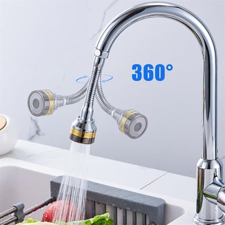 SN-29319 Üç Kademe Hız Ayarlı Su Akış Kontrollü Musluk Başlığı