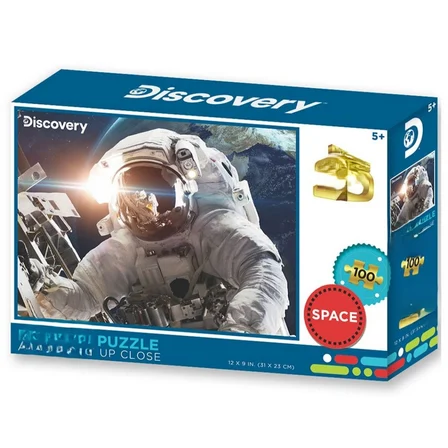 Uzayda Astronot Puzzle 100 Parça