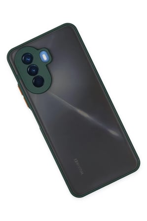 Huawei Nova Y70 Kılıf Montreal Silikon Kapak - Yeşil