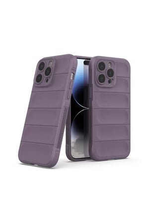 Apple iPhone 14 Pro Max Kılıf Optimum Silikon - Mor