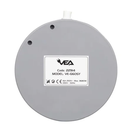 Vea VE-G605Y 5’li Anahtarlı 1.5 Metre Grup Priz