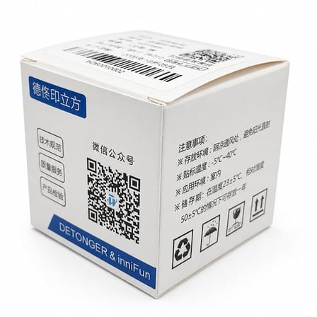 PM-29887 Termal 40x60 Mm Etiket Yazıcı Makinesi 120’li Rulo Etiketi