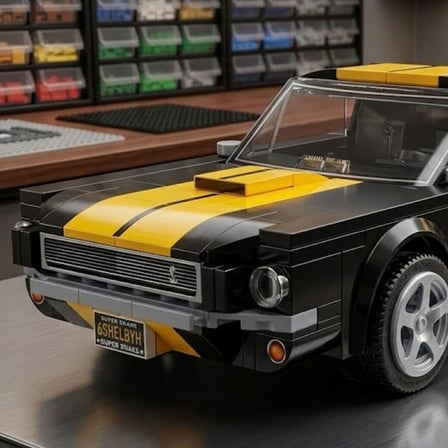 C51093W Cada Shelby GT350H 292 Parça Block Oyuncak