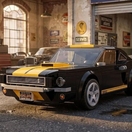 C51093W Cada Shelby GT350H 292 Parça Block Oyuncak