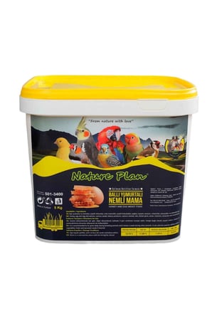 Ballı Yumurtalı Nemli Kuş Maması 5 Kg