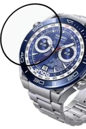 Huawei Watch Ultimate Polymer Nano Ekran Koruyucu - Şeffaf