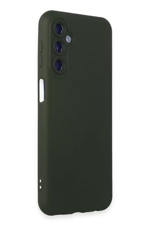 Samsung Galaxy M34 5G Kılıf Nano içi Kadife Silikon - Koyu Yeşil