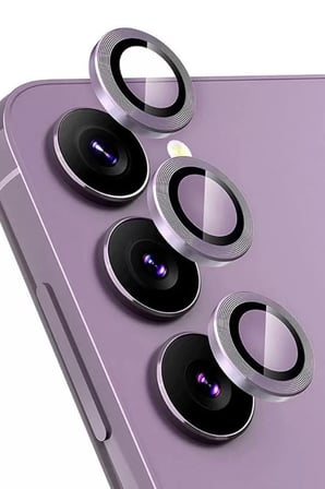 Samsung Galaxy S24 FE Raze Metal Kamera Lens - Mor