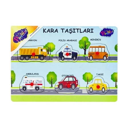 147/148 Ahşap Tutmalı Kara Ve Hava Taşıtları