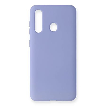 Samsung Galaxy M40 Kılıf Nano içi Kadife Silikon - Lila