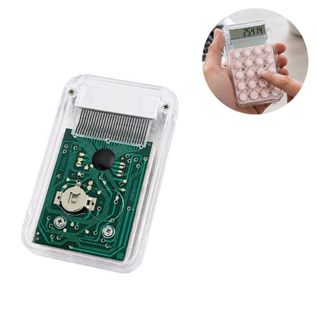 PM-25414 Pembe Mini Hesap Makinesi
