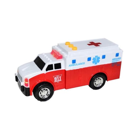 7191 Oyun Set Kurtarma Araçları Polis Ambulans İtfaiye Ses Işık
