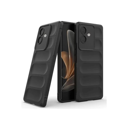 Oppo A3 Kılıf Optimum Silikon - Siyah