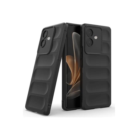 Oppo A3 Kılıf Optimum Silikon - Siyah
