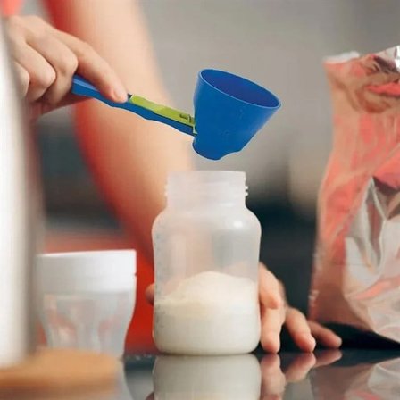 SN-29959 Kaydırmalı Ayarlı 2in1 Mutfak Ölçü Kaşığı