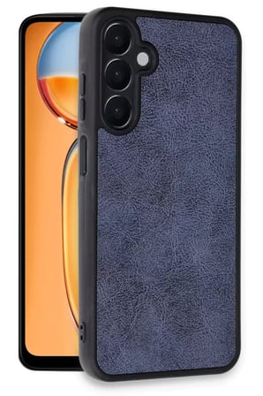 Samsung Galaxy A36 Kılıf Aras Deri Kapak - Lacivert
