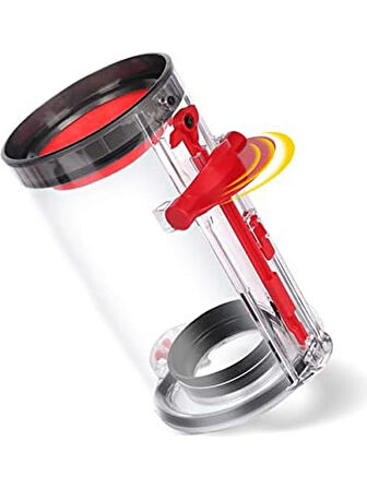 srfn ticaret Dyson V15 Uyumlu Elektrikli Süpürge Toz Haznesi