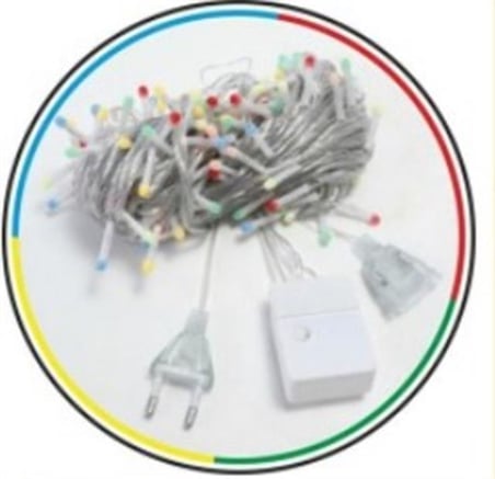Winnboss WN-1182 RGB Renkli 10 Metre Dekoratif Led Yılbaşı Işığı 5 Watt AC220V