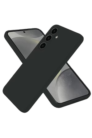 Samsung Galaxy S25 Kılıf Nano içi Kadife Silikon - Siyah