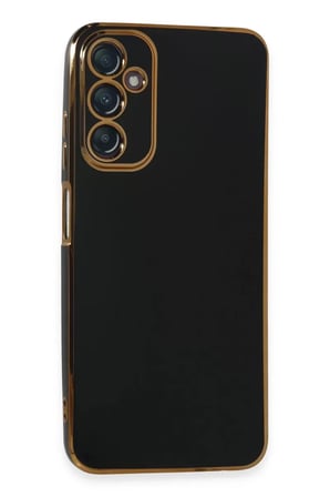 Samsung Uyumlu Galaxy A05S Kılıf Volet Silikon - Siyah