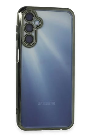 Samsung Galaxy A15 4G Kılıf Razer Lensli Silikon - Yeşil
