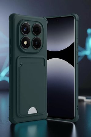 Xiaomi Redmi Note 14 Pro 4G Kelvin Kartvizitli Silikon - Siyah