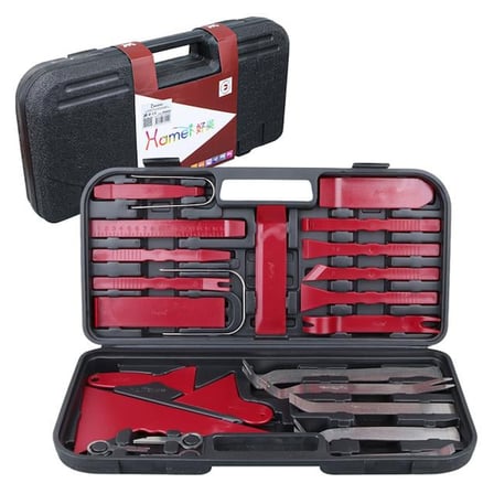 Carstar HM-3698 Araç İçi Ses Sistemi Sökme - Lastik Sökme - Kapı Düzeltme Çıkarma Seti