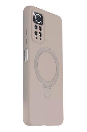 Xiaomi Redmi Note 12 Pro 4G Regal Magsafe Standlı Kapak - Çöl Titanyum