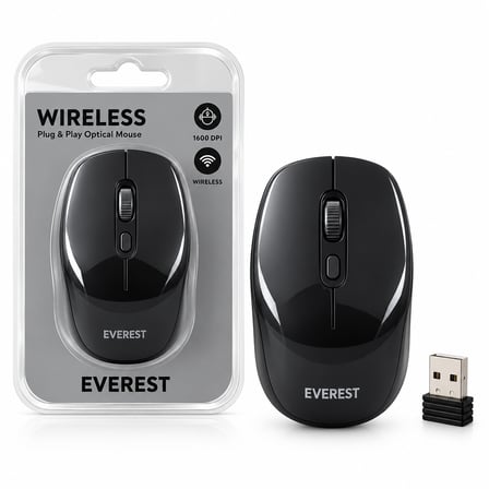 Kablosuz Optik Mouse 1600 DPI