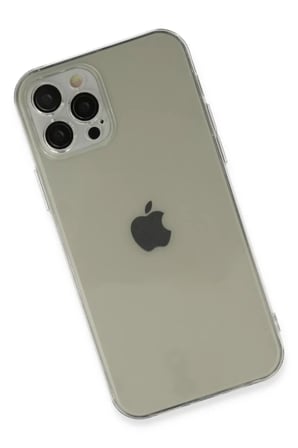 Apple iPhone 12 Pro Kılıf Fly Lens Silikon - Şeffaf