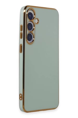 Samsung Galaxy S24 Kılıf Volet Silikon - Açık Yeşil