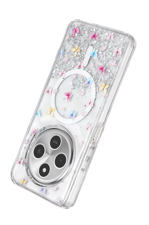 Onegif Xiaomi Redmi 14C Misk Simli Magsafe Kapak - Desen 4