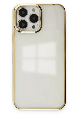Apple iPhone 14 Pro Kılıf Element Silikon - Gold