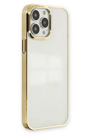Apple iPhone 14 Pro Kılıf Element Silikon - Gold