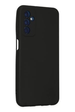 Samsung Uyumlu Galaxy M23 Kılıf Nano içi Kadife Silikon - Siyah