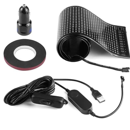 PM-23823 12x98cm Kayan Yazı Led Tabela