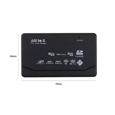 PM-9066 TF-SD-MMC-Mini-Micro SD Çoklu USB Kart Okuyucu
