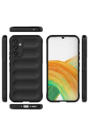 Samsung Galaxy A05S Kılıf Optimum Silikon - Siyah
