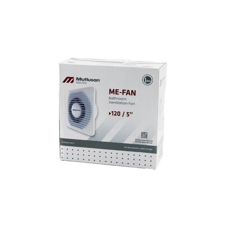 120 mm Banyo Tuvalet Havalandırma Aspiratörü 15W 120 m³/h