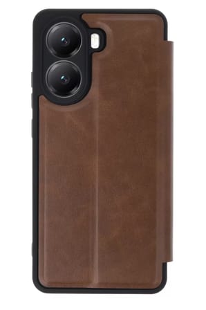 Xiaomi Poco X7 Pro Kılıf Flip Cover - Taba